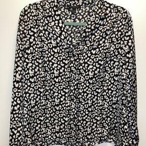 banana Republic Patterned Blouse- NEVER WORN